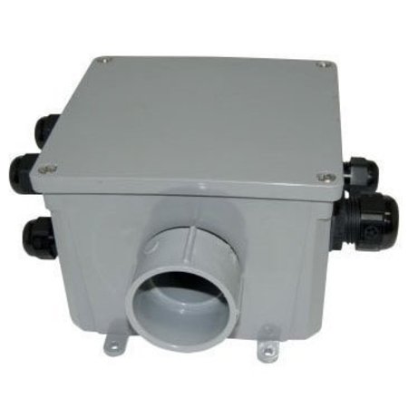 ZOELLER Electrical Box, Junction Box, Plastic 10-1402